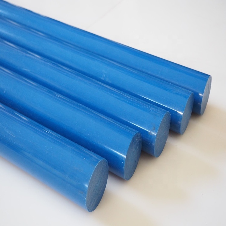 Custom Nylon Sheet Bars & Threaded Rod Superior Quality UHMWPE Solid Plastic bar Extruding Plastic Rod