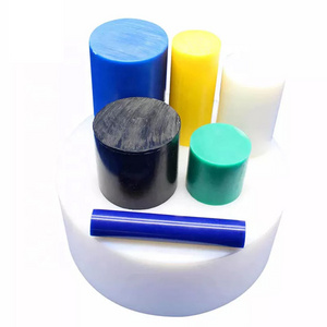 Customized Engineering Plastic Cake White Rods Nylon/POM/PTFE/UHMWPE/HDPE/PP Rod Bar