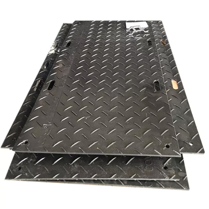 Plastic heavy duty road mat  ground protection mats  waterproof rig  drilling mats