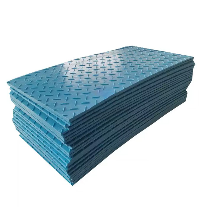 Plastic heavy duty road mat  ground protection mats  waterproof rig  drilling mats