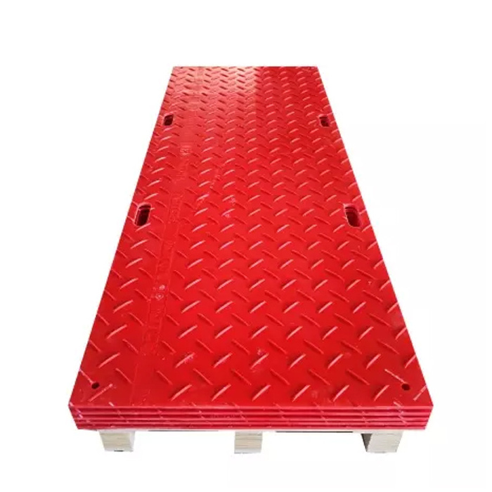 Composite Plastic Oil Field Drilling Rig Anti-impact Uhmwpe hdpe Heavy Equipment Mats Durable Construction Road Mat