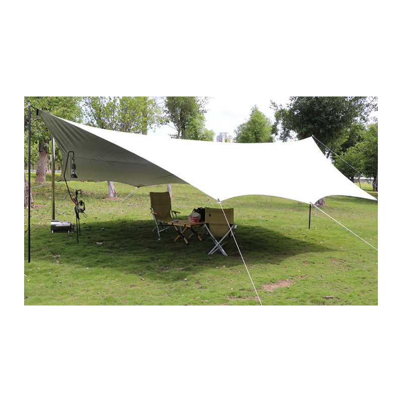 Summer outdoor lightweight outdoor tents sun shelter shade custom print  pole support pop up beach tent