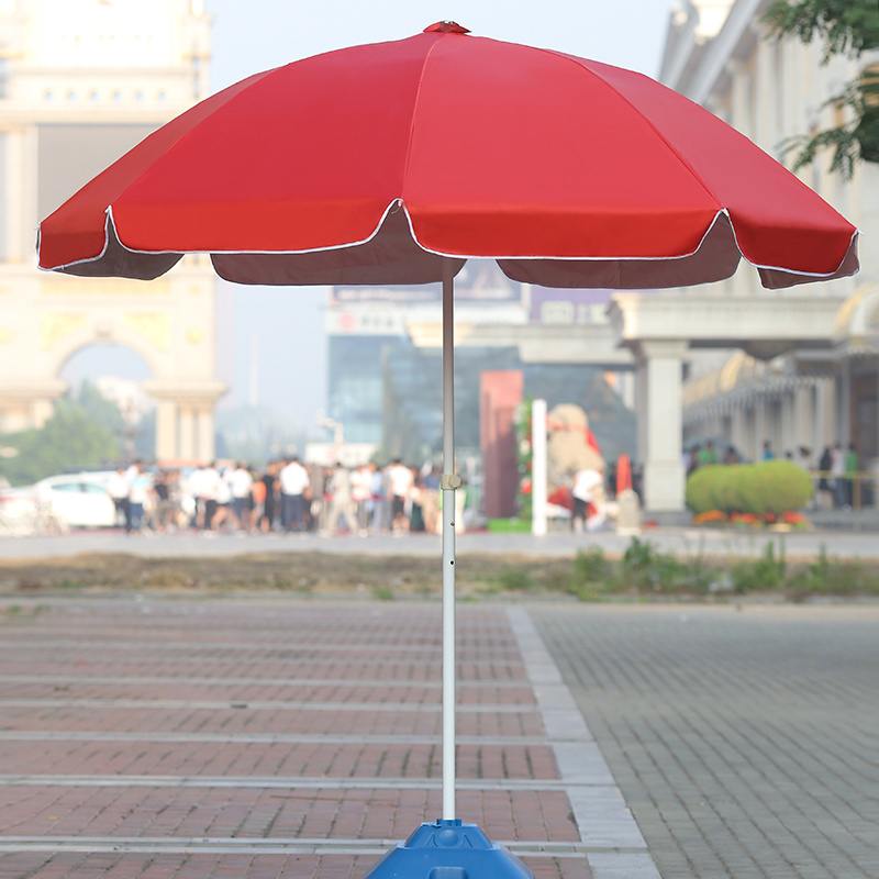 Portable Sun Shade Weather Shelter Umbrella For Beach Outdoor Advertisement Sunshade Beach Umbrella