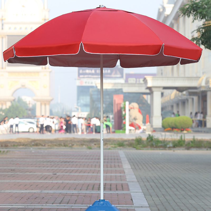 Portable outdoor sunshade beach umbrella advertising outdoor beach umbrella patio parasol umbrella