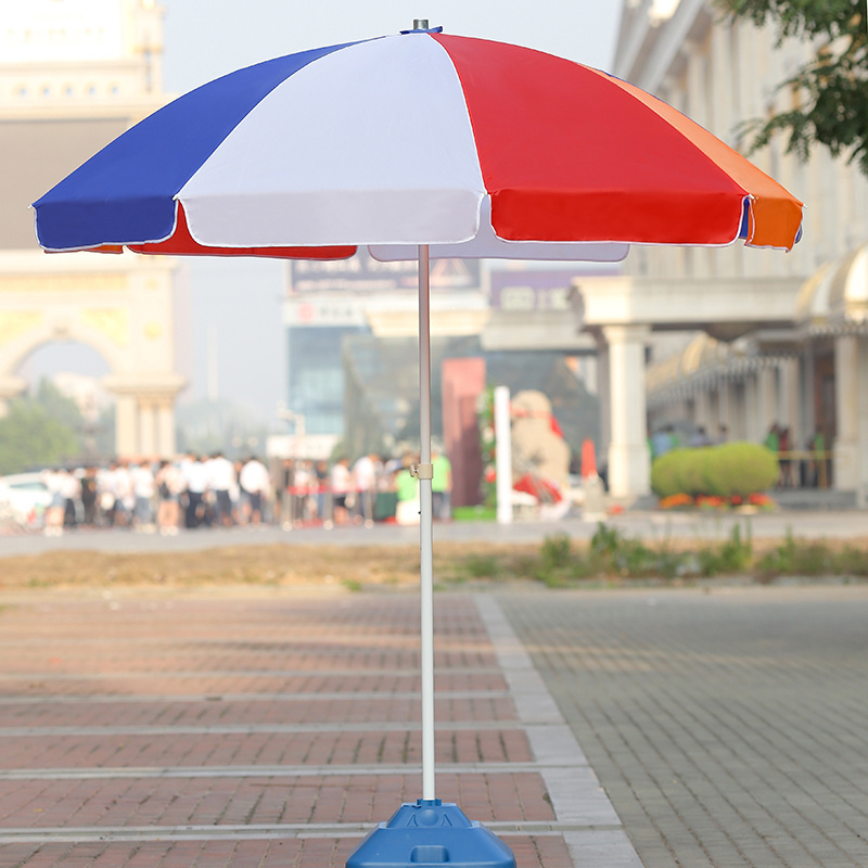 Portable outdoor sunshade beach umbrella advertising outdoor beach umbrella patio parasol umbrella