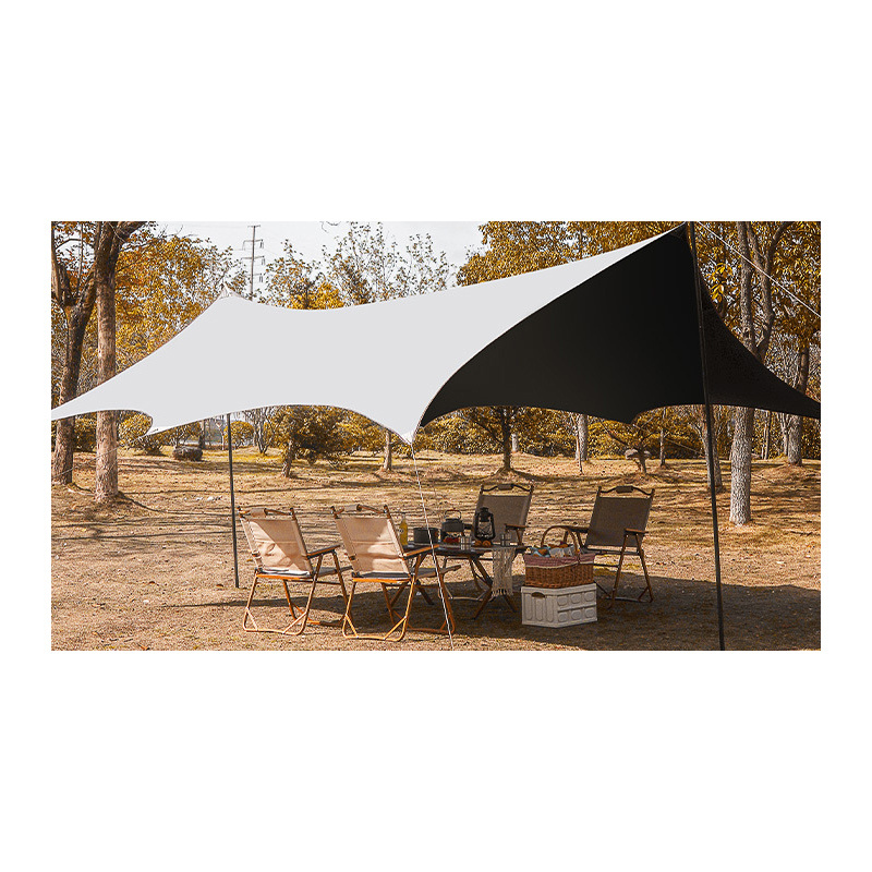 Summer outdoor lightweight outdoor tents sun shelter shade custom print  pole support pop up beach tent