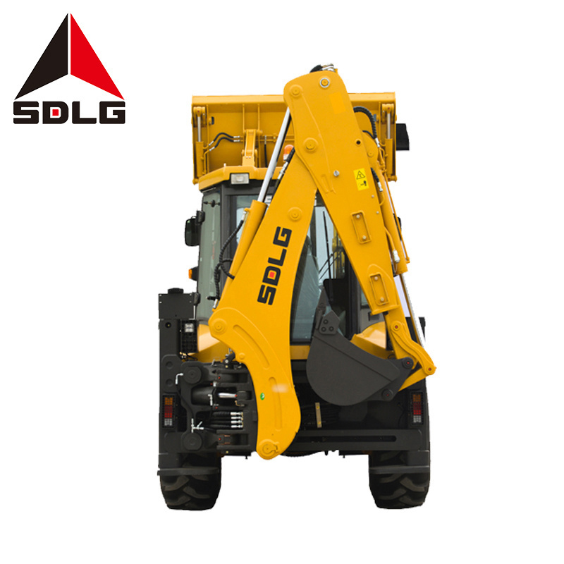 SDLG B877F China small backhoe loader excavator hydraulic 4 wheel drive mini tractor loader towable backhoe for sale philippines