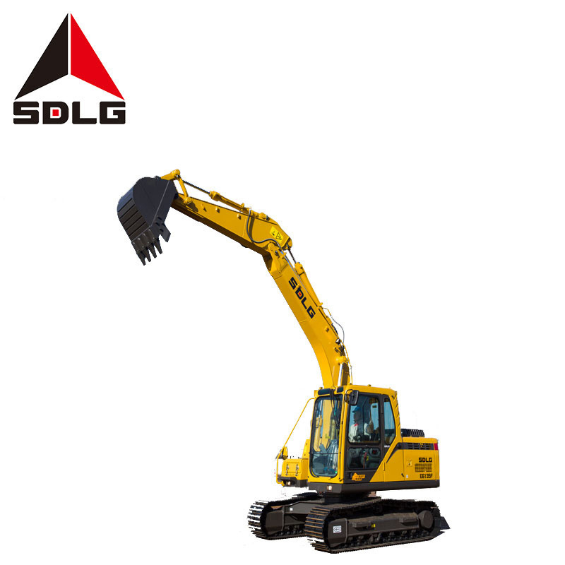 SDLG 6135F Factory price china Hydraulic Mini Small Micro Crawler Bagger Digger 13.5ton 14ton Mini excavator for sale