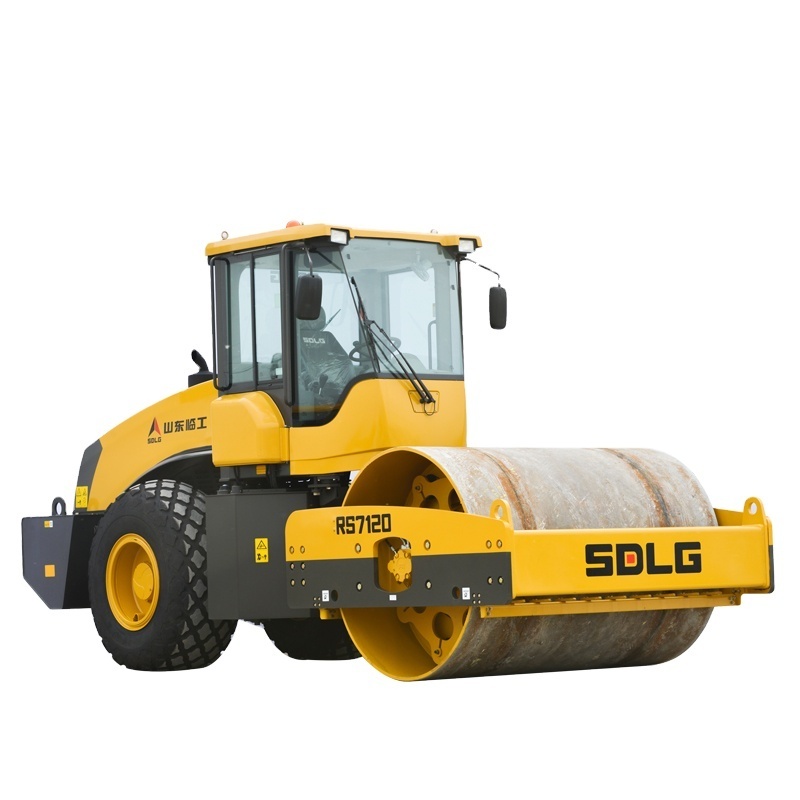 SDLG RS7120 Road machinery compact road roller vibratory 12t single drum road rollers for sale