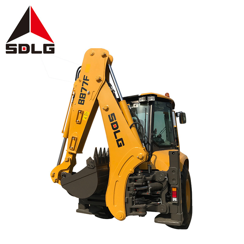 SDLG multi-function machinery small  backhoe wheel loader B877F for sale