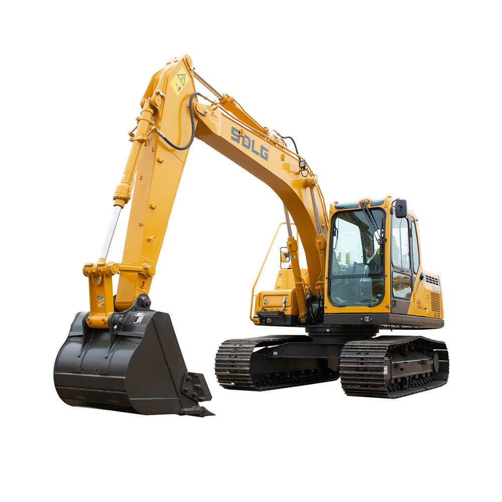 SDLG 6135F Factory price china Hydraulic Mini Small Micro Crawler Bagger Digger 13.5ton 14ton Mini excavator for sale