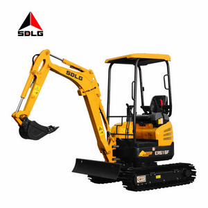 SDLG ER616F high quality compact small digger 1.6ton mini hydraulic pump excavator for sale