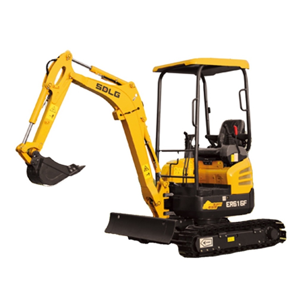 SDLG ER616F high quality compact small digger 1.6ton mini hydraulic pump excavator for sale