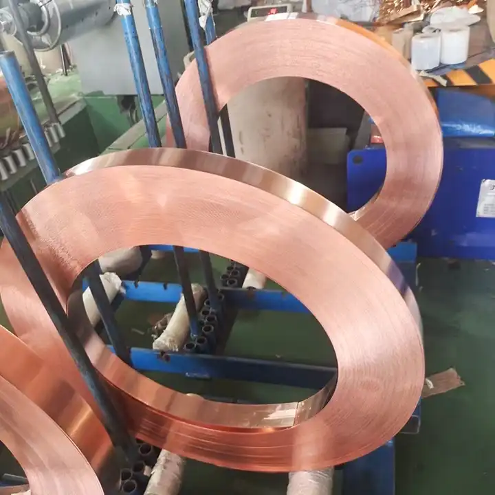 99.9% Pure Copper Sheet 0.15mm 2mm Thick C1100 C1201 C1220 Red Copper Coil Oxygen Free Copper Strip