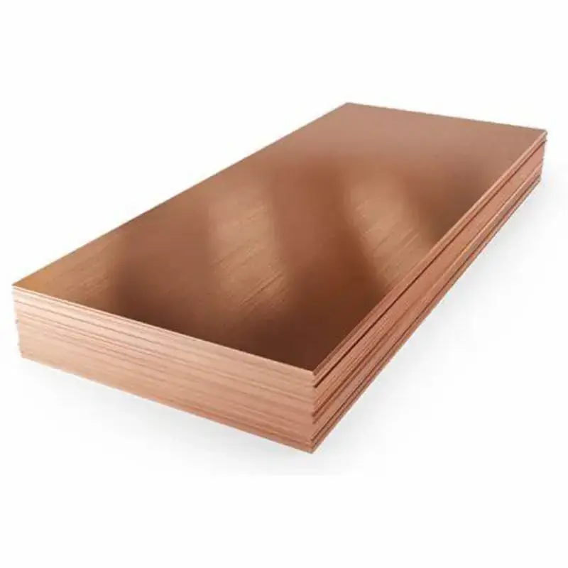 Hot Selling Brick Red Pure 4x8 99.9% Copper Plate Sheets For Construction