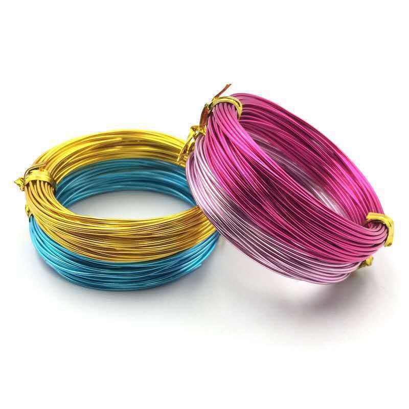 Hot Sale Tarnish Resistant Anodized Aluminum Craft Wire For Jewelry Making Craft Decoration