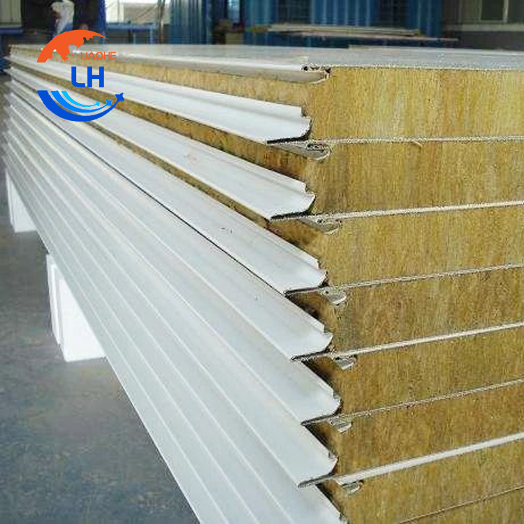 50mm 75mm 100mm thickness wood grain metal eps wall sandwich panels price insulated roof panel