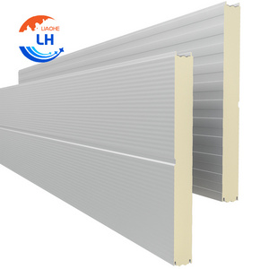 50mm 75mm 100mm thickness wood grain metal eps wall sandwich panels price insulated roof panel