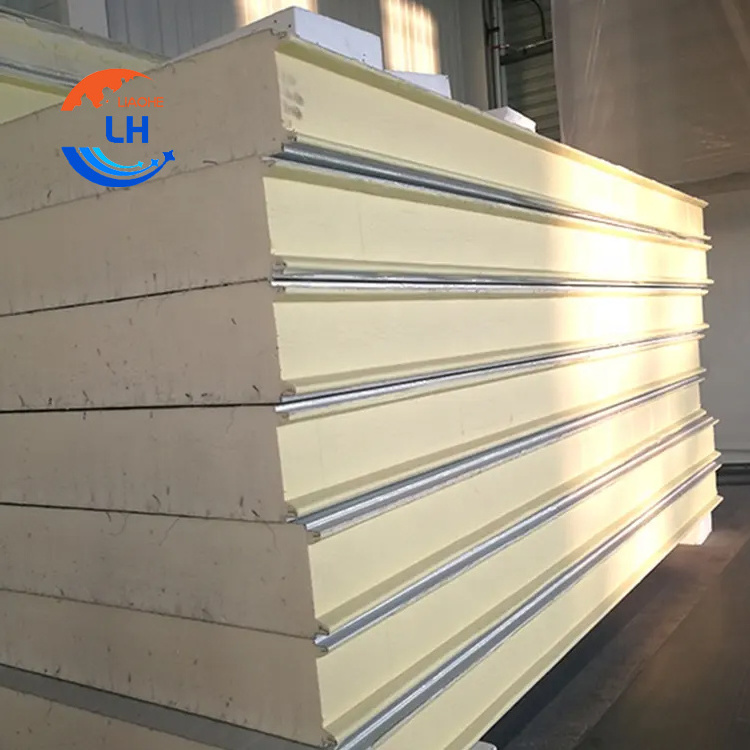 50mm 75mm 100mm thickness wood grain metal eps wall sandwich panels price insulated roof panel