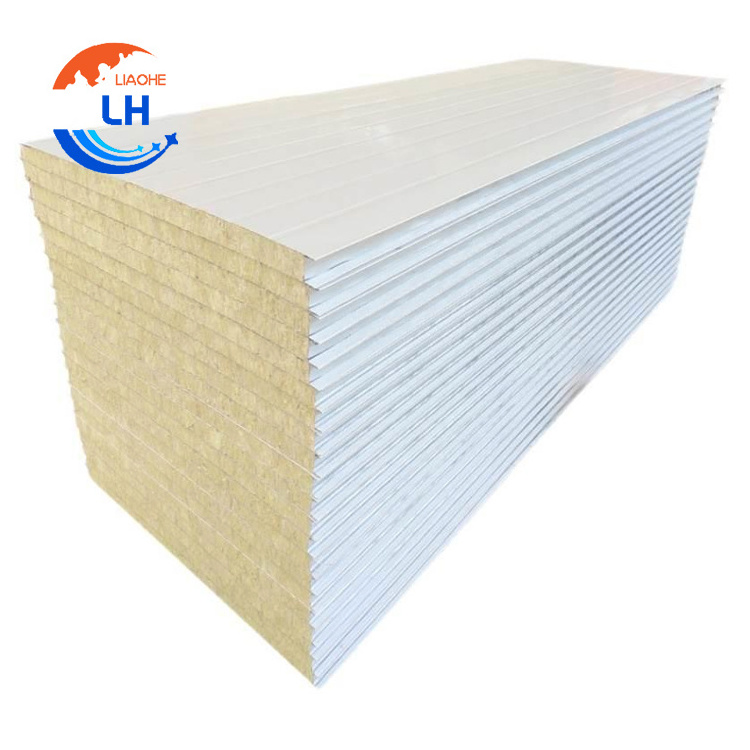 50mm 75mm 100mm thickness wood grain metal eps wall sandwich panels price insulated roof panel