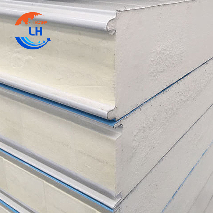 40mm 50mm 75mm 100mm sandwich panel fireproof wall color both sides pir pu wall panels for cold room