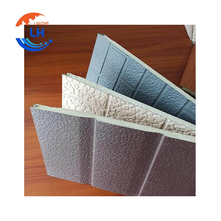 Construction Insulation Aluminum Cement eps pu Foam metal Wall Panel For Building and Exterior