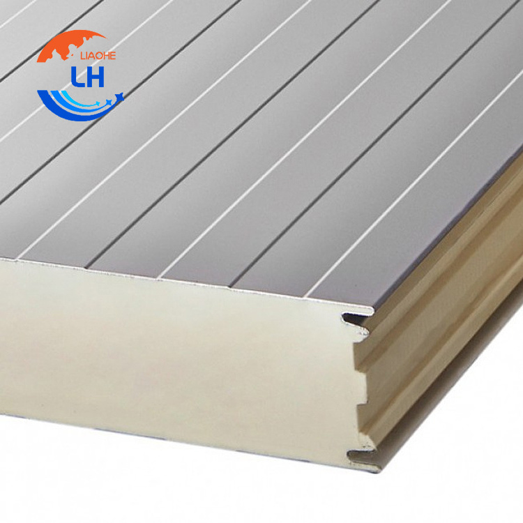 Light Weight Fireproof Structural Insulated Wall/Roof Polystyrene EPS Sandwich Panel for Prefab Warehouse