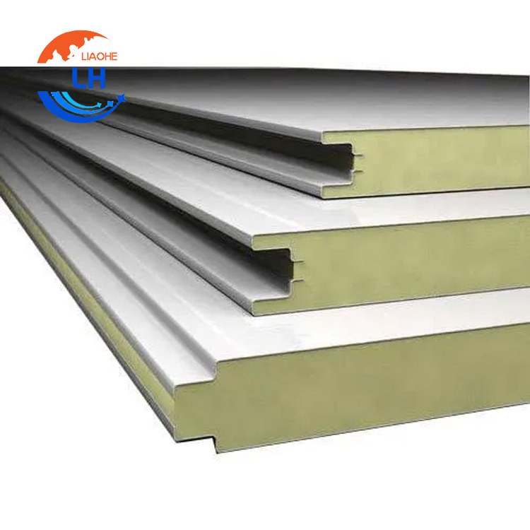 Light Weight Fireproof Structural Insulated Wall/Roof Polystyrene EPS Sandwich Panel for Prefab Warehouse