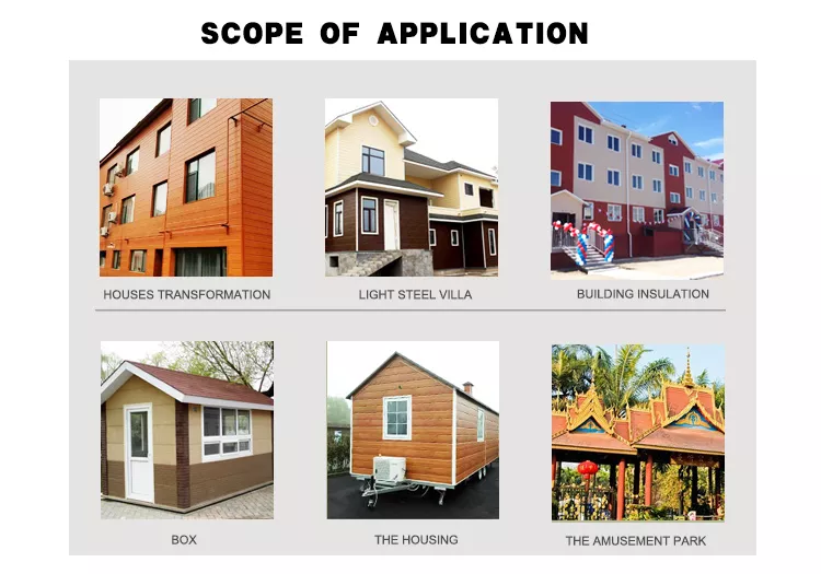 Supplier siding  PU EPS interior and exterior thermo wall panels puf sandwich panels construction building materials