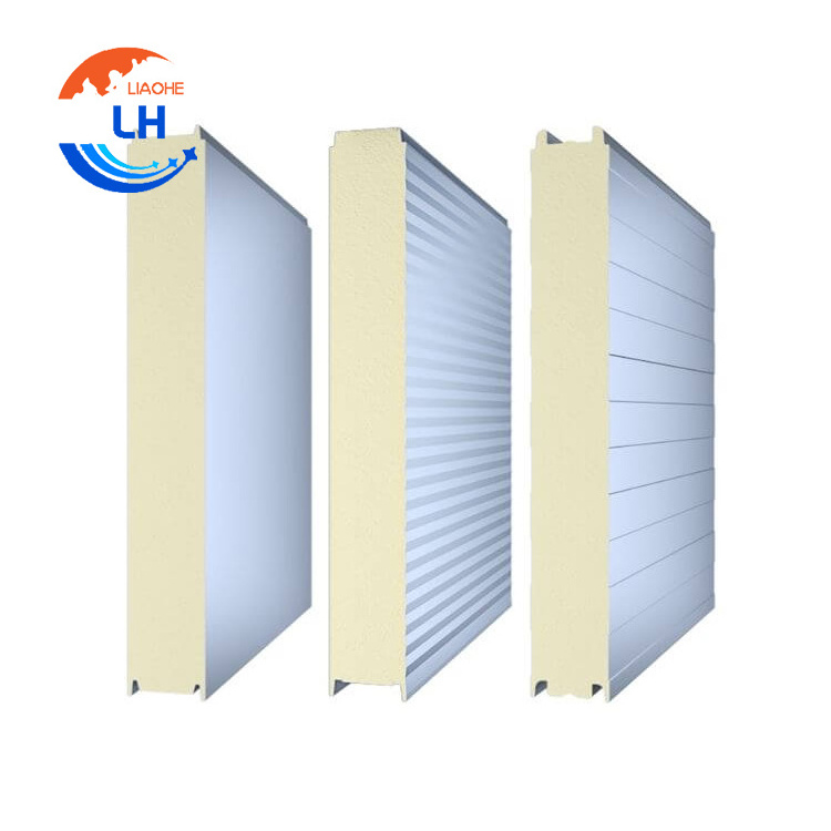 40mm 50mm 75mm 100mm sandwich panel fireproof wall color both sides pir pu wall panels for cold room