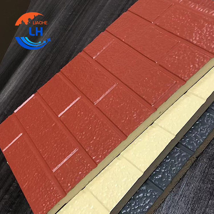 Construction Insulation Aluminum Cement eps pu Foam metal Wall Panel For Building and Exterior