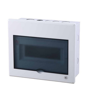 Lihon Plastic cover and metal base box Electrical Consumer Unit Main Switch Board distribution box