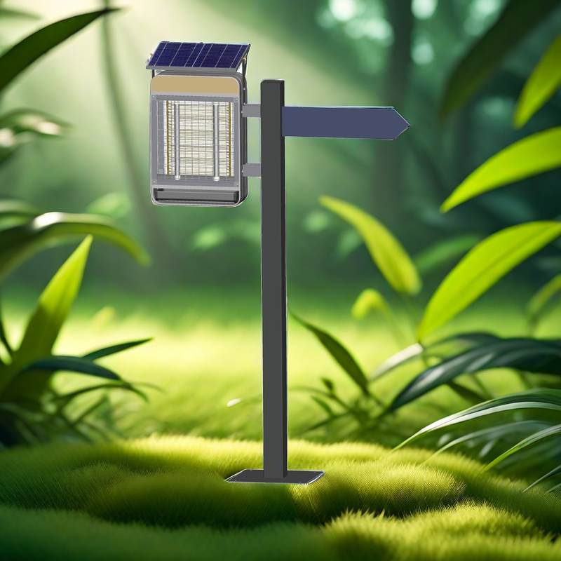 Contemporary Rechargeable Outdoor Insect Killer Light Waterproof LED Lamp Solar Mosquito Lamp Killer