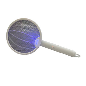 Newest Discount Mosquito Killer 2-in-1 Rechargeable Household Electric Shock Folding Electric Mosquito Swatter