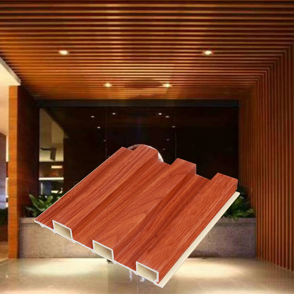 Factory supply Dark brown PVC/WPC Walling Panels Headboard Panels Wall