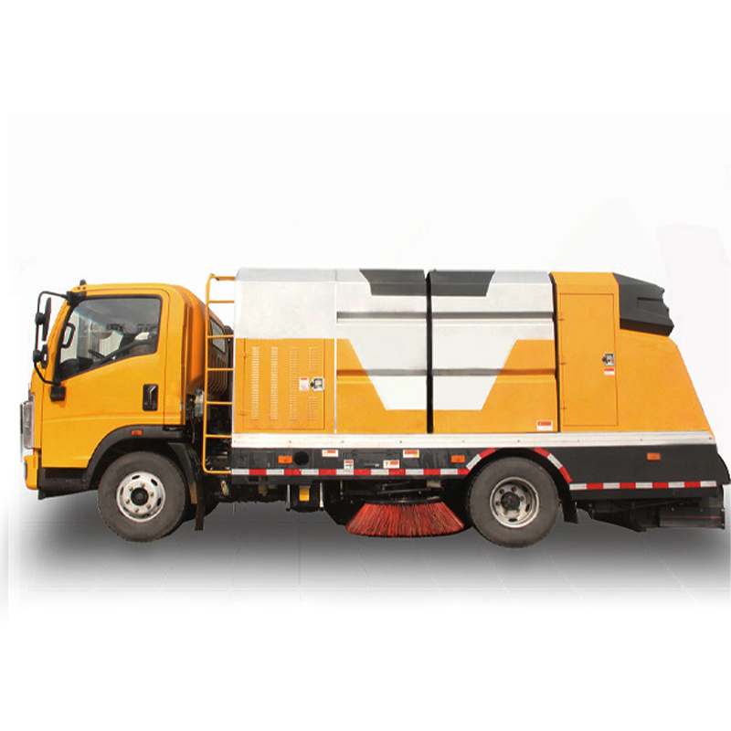 Professional production Washing And Sweep Integrated Vehicle /Vacuum Road Sweeper Truck/Street Cleaning Truck  for sale