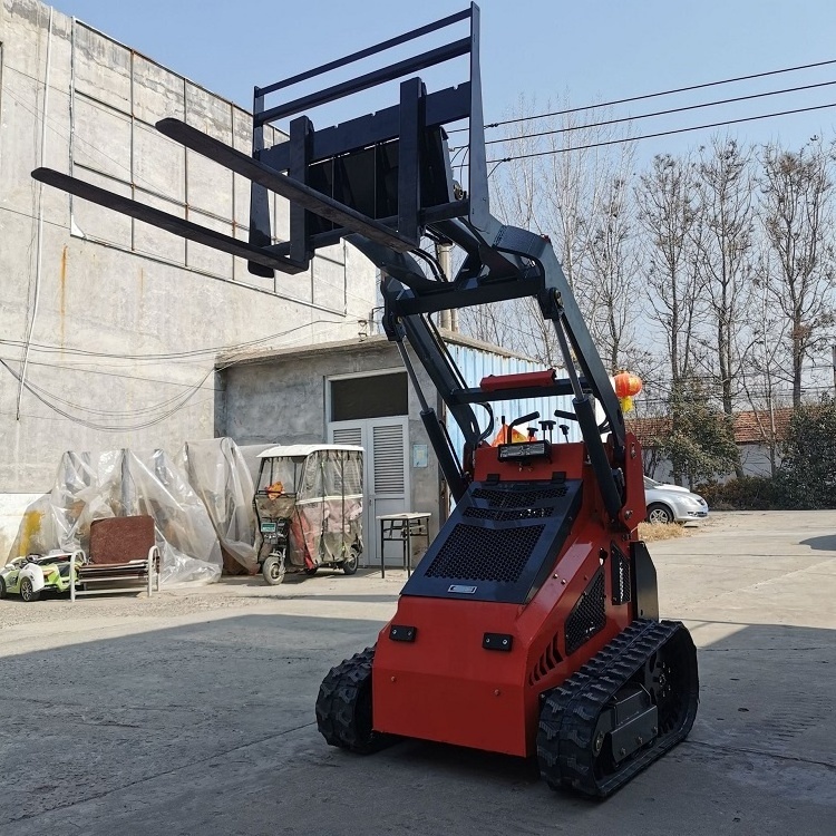 Tire Skid Loader Skid Steer Loader manufacturers JSHY380 Chinese Tracked Mini Skid Steer Loader for Sale