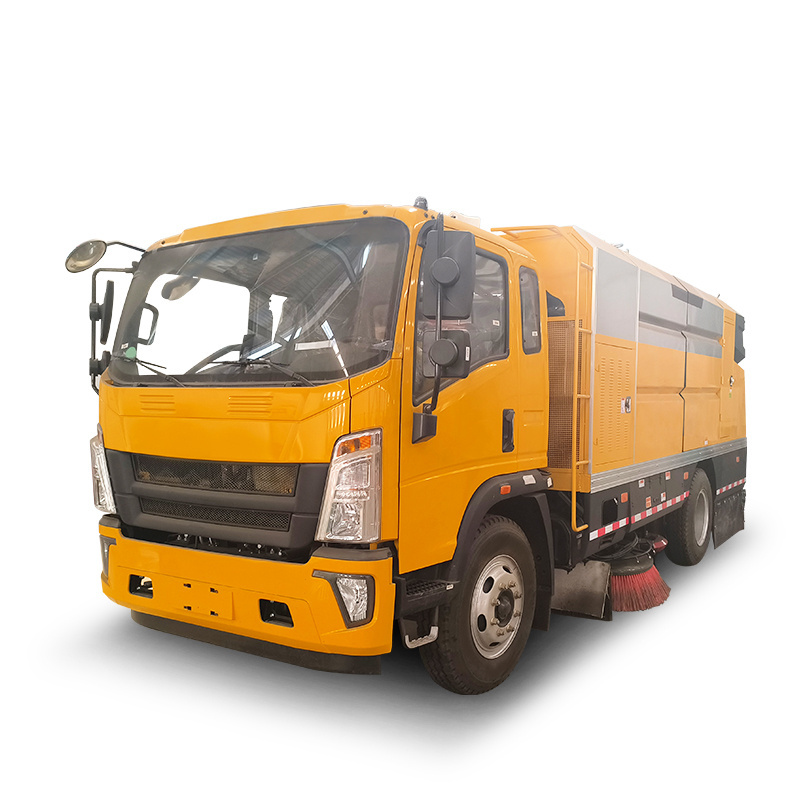 Professional production Washing And Sweep Integrated Vehicle /Vacuum Road Sweeper Truck/Street Cleaning Truck  for sale