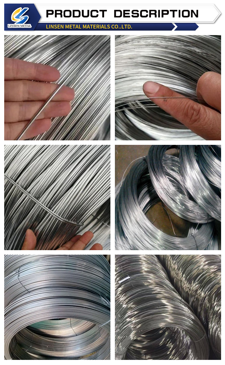 SUS 201 202 304 316 304L 316L 310 310S 0.13mm 0.2mm 0.3mm Stainless Steel Rod Ultra Thin Metal Wire