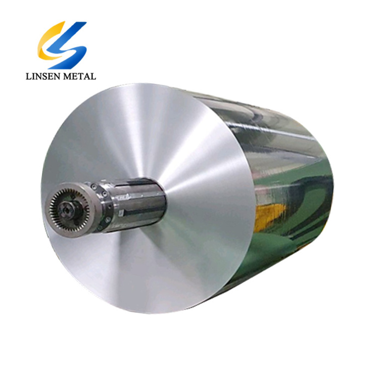 Factory Wholesale 1235 8011 8079 Food Aluminum foil paper coil 11 12 20 30 35 micron jumbo roll price per ton