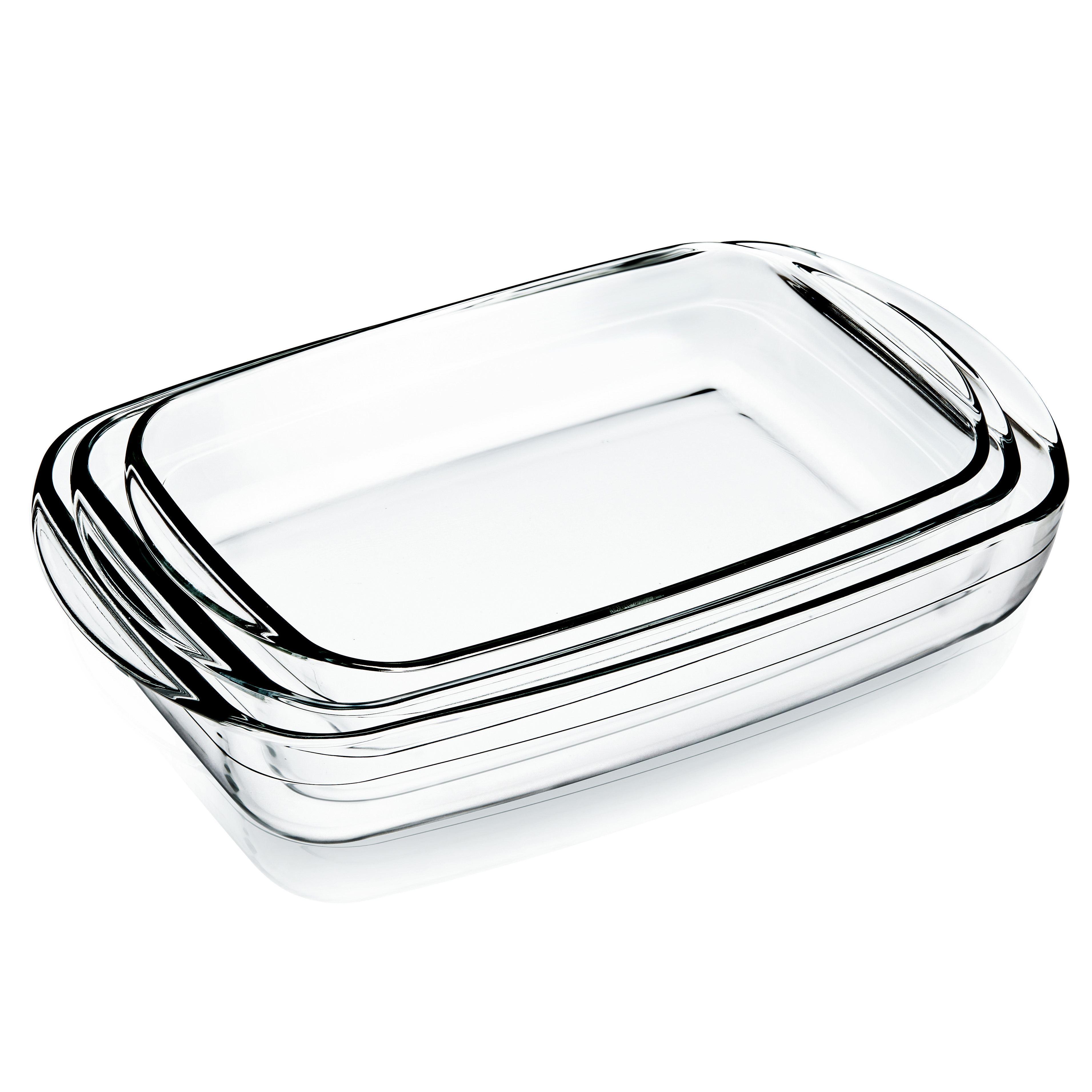 LFBG ISO CERTIFICATE  Glass Baking Tray glass Baking Pan  glass dishes plate