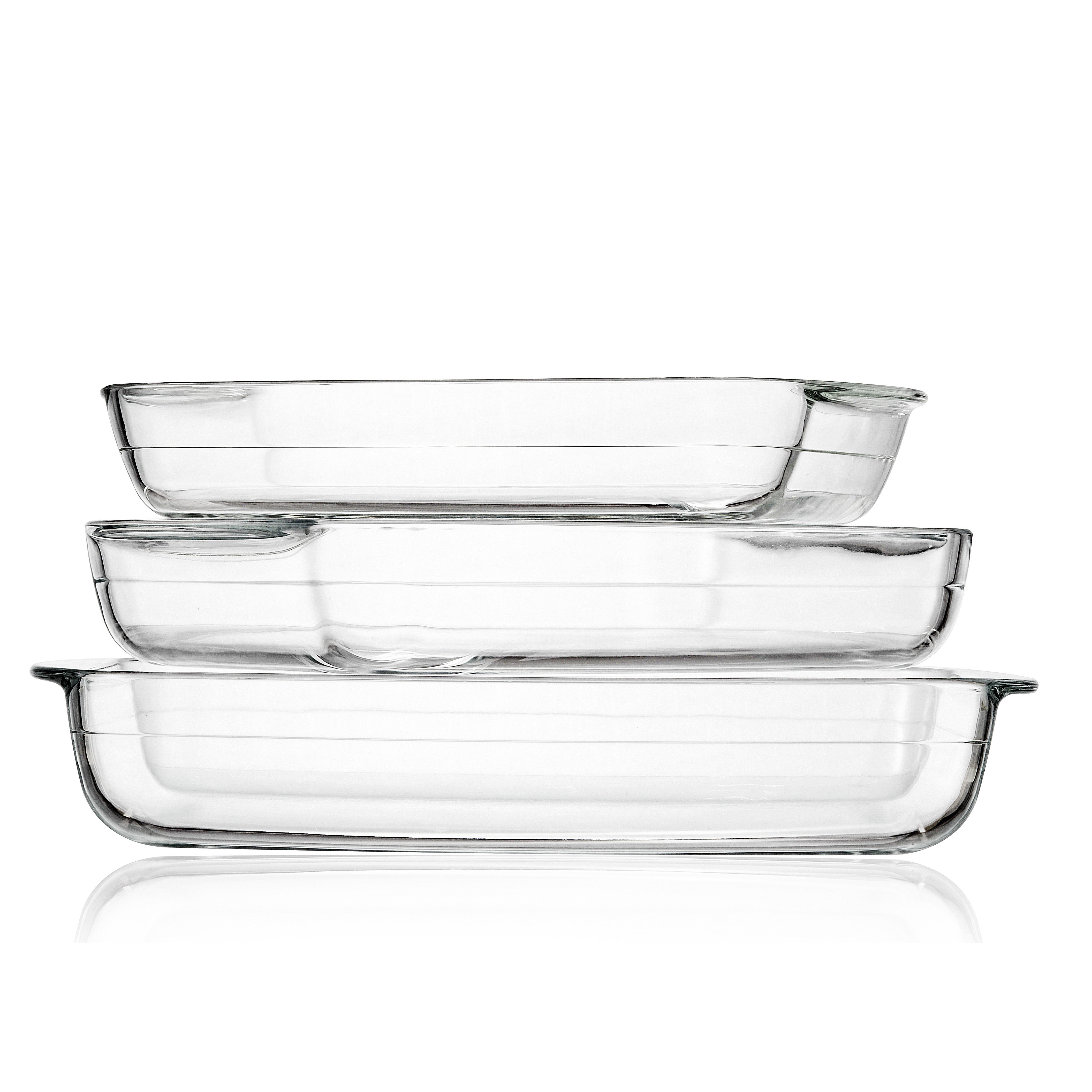 LFBG ISO CERTIFICATE  Glass Baking Tray glass Baking Pan  glass dishes plate