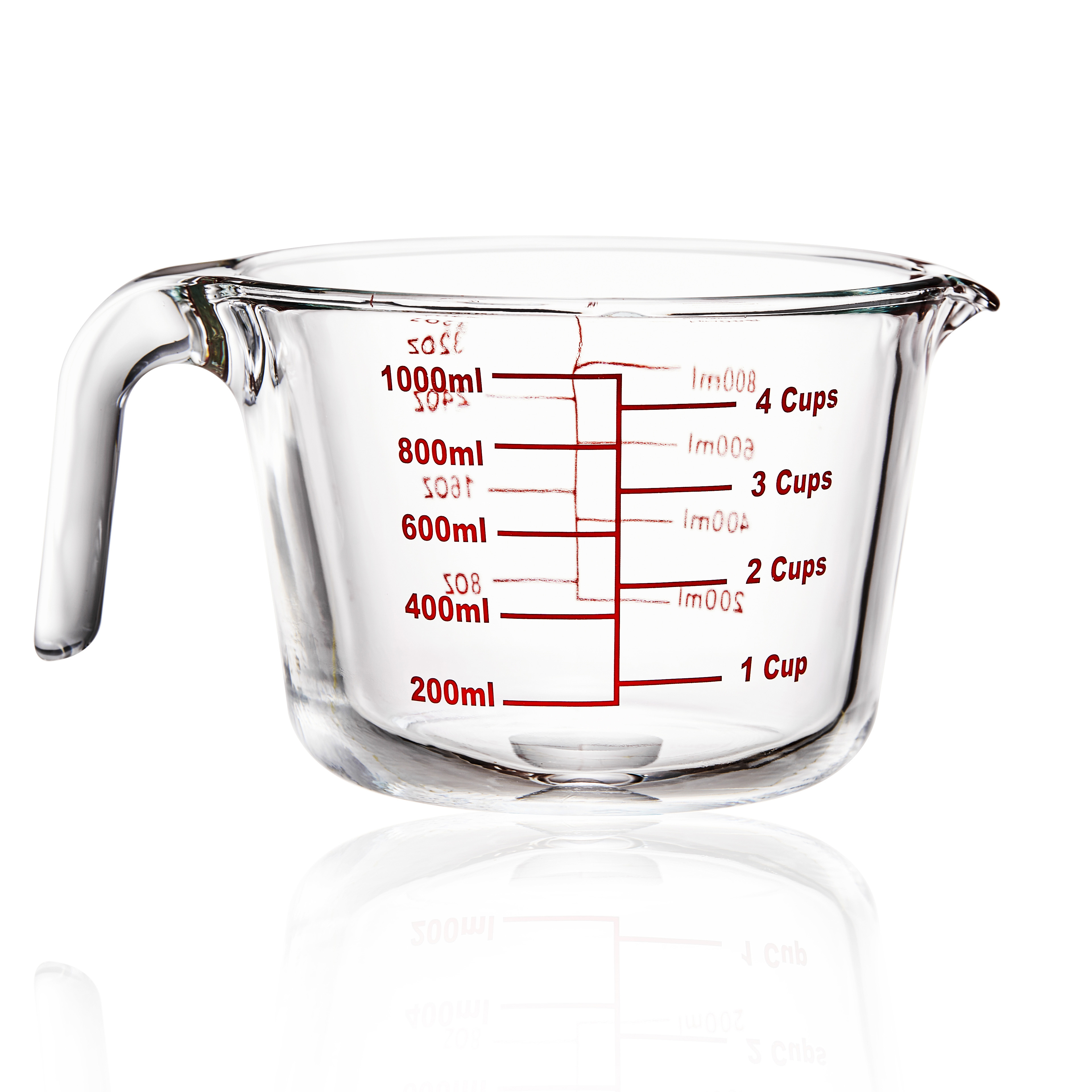 GLASS MEASURING CUPS WITH LID BOROSILICATE GLASS MEASURING CUP SET GLASS CANISTER WITH MEASURING CUP LIDS