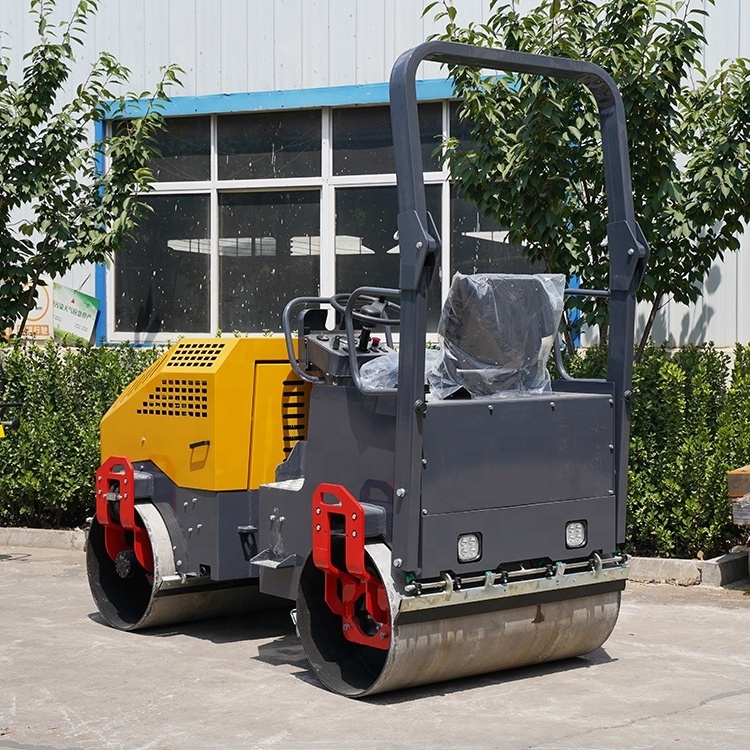 Driving Vibratory diesel Asphalt Road Rollercompactor 2..5 Ton small Mini Road Roller