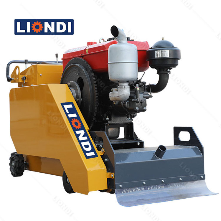 Good Performance Road Scarifying Machine Concrete Grinder Diesel Engine Floor Grinder