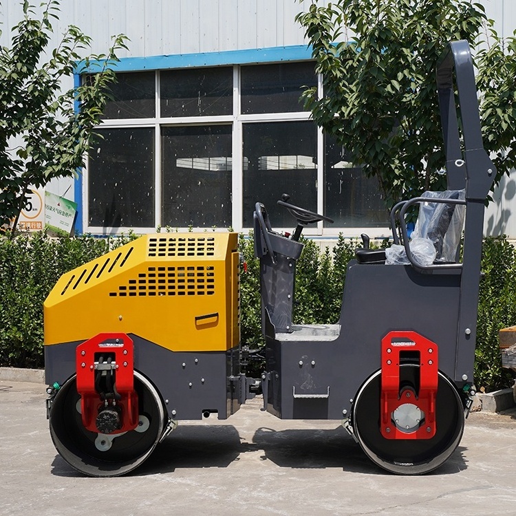 Driving Vibratory diesel Asphalt Road Rollercompactor 2..5 Ton small Mini Road Roller