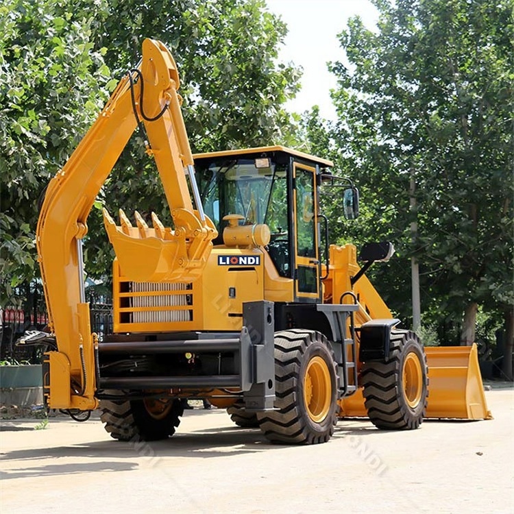 Four Wheel Drive Mini Backhoe Loader Good Price Chinese Backhoe for Sale