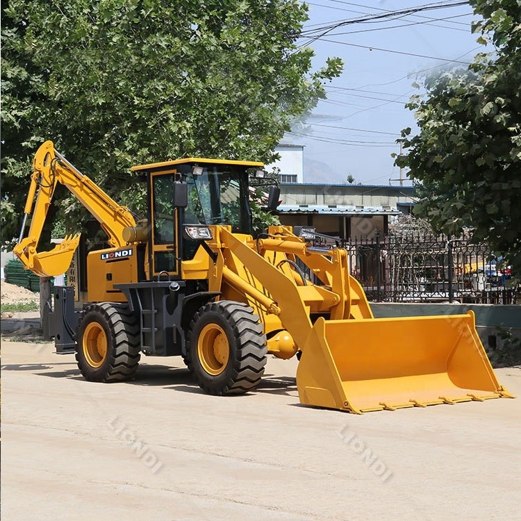 Four Wheel Drive Mini Backhoe Loader Good Price Chinese Backhoe for Sale