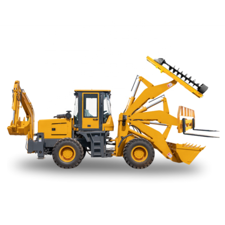 Four Wheel Drive Mini Backhoe Loader Good Price Chinese Backhoe for Sale