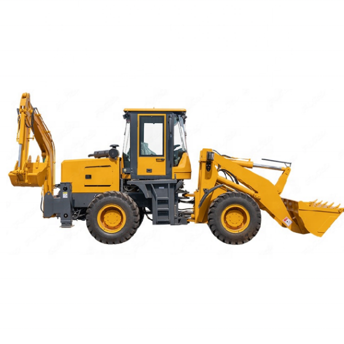 Four Wheel Drive Mini Backhoe Loader Good Price Chinese Backhoe for Sale